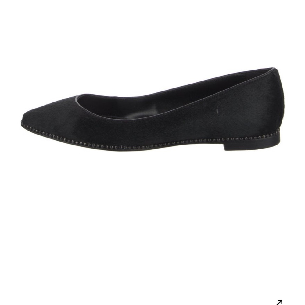 Coach Black Ponyhair Women's Flats